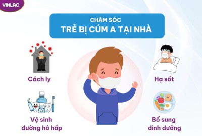 Chăm sóc trẻ cúm A tại nhà