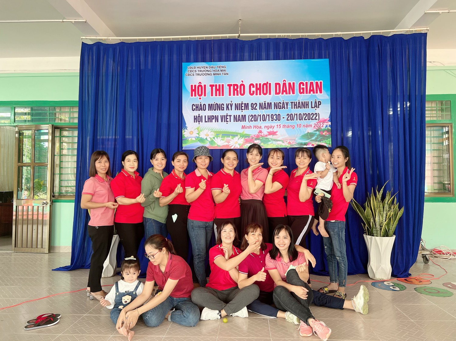 Đồng đăng cai tổ chức " Trò chơi dân gian" chào mừng ngày 20/10